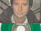 JOHNNY HALLYDAY 45 TOURS COULEUR HEY LOVELY LADY MADE IN MADAGASCAR