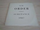 NEW ORDER 2 LP SUBSTANCE 1987