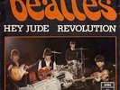 THE BEATLES 45 HEY JUDE+PS DENMARK RARE UK EXPORT