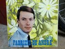 Fabrizio De Andrè LP Vinile RARO