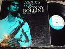 sonny rollins newk's time og LP 4001 rvg ear nyc microgroove blue note mono jazz