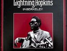 * LIGHTNING HOPKINS In Berkeley RARE GUITAR BLUES 70's ARHOOLIE 1063 LP