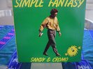 NM LP SANDY & CROMO simple fantasy SUPER RARE ITALO DISCO w. STEVE LEE (GOTTHARD