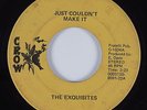 70s Soul 45 EXQUISITES Just Couldn't Make It CROW HEAR
