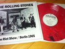 The Rolling Stones The Riot Show/Berlin 1965 LP Red-Marbled Vinyl NM