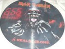 IRON MAIDEN - A REAL DEAD ONE   - PICTURE DISC  - LP