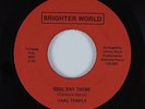 Crossover Soul Funk 45 CARL TEMPLE Soul Day Theme BRIGHTER WORLD HEAR NM
