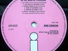 KING CRIMSON In The Wake Of Poseidon 1st press Pink Island LP