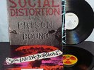 SOCIAL DISTORTION 1988 PUNK ROCK ORIGINAL LP PRISON BOUND + EP 1984 NM NR VPI