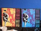 2X GUNS N' ROSES - USE YOUR ILLUSION - I AND II - GERMAN PRESS - GEFFEN RECORDS