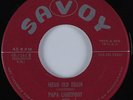 Blues 45 PAPA LIGHTFOOT Mean Old Train SAVOY HEAR VG++