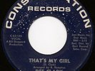 Northern Soul 45 DEE CLARK That's My Girl CONSTELLATION hear