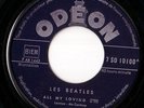 French SP BEATLES - ODEON 7 SO 10100 - 