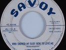 R&B Mambo 45 LARRY DARNELL Who Showed My Baby How to Love Me SAVOY HEAR dj