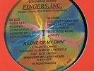 FINGERS INC. A Love Of My Own 12