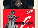 BRENDA LEE - ROCK THE BOP  EP  BRUNSWICK original  very rare