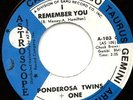 ?Sweet 1 Ballad/1 M-T PONDEROSA TWINS + ONE Bound / I Remember You ASTROSCOPE m-