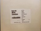 LLOYD COLE AND THE COMMOTIONS rattlesnakes LP 10 track limited numbered*256 of 5