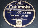 Miss HUE LEE Rose Rose I love you (Sung in Chinese) 78 COLUMBIA DB2837