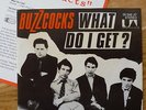 BUZZCOCKS 7” mint 'What Do I Get' 1978 MISPRINT German sleeve INFO SHEET Pistols