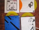 U2 early singles Yellow Orange vinyl - Out of Control, I will Follow - 4 U2 Play
