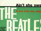 45 giri the beatles ain't she sweet polydor errore jack lennon