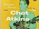 CHET ATKINS 10 INCH LP -Stringin' Along With Chet Atkins, RCA LPM 3163, M -