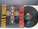 GUNS N ROSES Appetite for Destruction 1987 Original Includes Sticker Vinyl Lp Ex