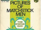STATUS QUO - PICTURES OF MATCHSTICK MEN - RARE FR PS SINGLE - 1968 - EX/NM