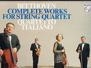 PHILIPS - QUARTETTO ITALIANO - BEETHOVEN COMPLETE WORKS FOR STRING QUARTET 10 LP