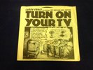 R. Crumb 1977 Larry Groce Turn On Your Tv with The Hog And Dog Faction 45 RPM