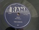 THE CROWS 78   Gee / I Love You So   RAMA RR-5   RARE OLD UNPLAYED STORE STOCK