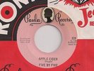FIVE BY FIVE  Apple Cider/Fruitstand Man (Paula 319) Mod Psych Fuzz Rock 45 HEAR