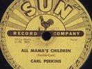 78 RPM RARE JUKEBOX EARLY R&R CARL PERKINS 
