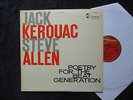 JACK KEROUAC-POETRY FOR THE BEAT GENERATION,HANOVER,MONO,DG,STEVE ALLEN