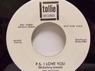 Rare Beatles 1964 Tollie White Lbl PROMO 45 