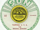 ROCKIN STOCKIN BILLY LEE RILEY YULEVILLE U.S.A. SUN ROCKABILLY  BOPPER 45 RPM NM
