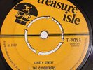 CONQUERORS LONELY STREET / I FALL IN LOVE TREASURE ISLE ROCKSTEADY SKIN HEAR