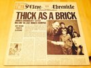 Jethro Tull - Thick As A Brick - Rare Vinyl LP 1972 Gatefold newspaper sleeve