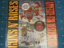 GUNS N' ROSES - Appetite For Destruction - Banned ROBOT SLEEVE Vinyl LP + Inner
