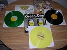 GREEN DAY Dookie + Insomniac + Nimrod BLUE YELLOW COLOR LP x3 SEALED_ nofx cd 7