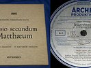 BACH Matthäus - Passion KARL RICHTER 4-LP-Box  Archiv  Produktion 1958 STEREO