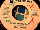 SONNY MOORE 45 ERASE AND REPLACE NORTHERN SOUL ON MERCURY/At the Crossroads