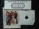 MAGI- WIN OR LOSE,PROMO PACK,W/ 45,COLOR PHOTO,& BUMPER STICKER HARD ROCK