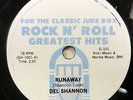 DEL SHANNON 78 Runaway / Hats Off To Larry US 10
