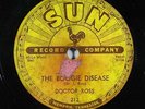 Blues 78 DOCTOR ROSS The Boogie Disease/Juke Box Boogie on Sun