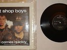 PET SHOP BOYS Love Comes Quickly 10” UK ltd issue in PVC slv + POSTER