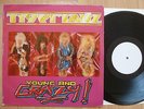 TIGERTAILZ young and crazy ORIGINAL test pressing LP poison ratt motley crue tnt