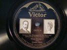 VICTOR 19072-KING GEORGE V & QUEEN MARY  -EMPIRE DAY MESSAGE TO BOYS & GIRLS E +