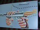 MINTY 1971 PINK Orig 1st THREE MAN ARMY   HARD HEAVY PSYCH RARE DIE CUT GATEFOLD